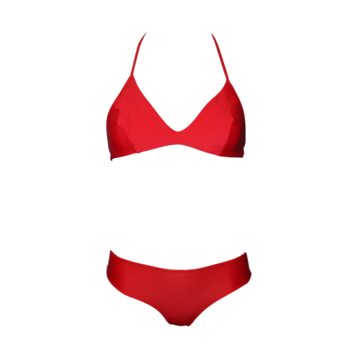 bikini lycra rosso