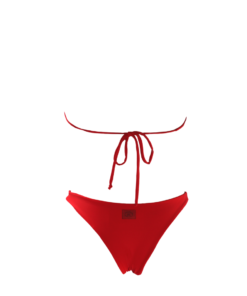 Bikini rosso triangolo brasiliano