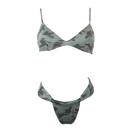 Bikini militare laminato