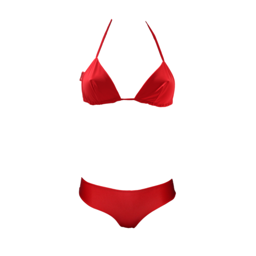 bikini. rosso